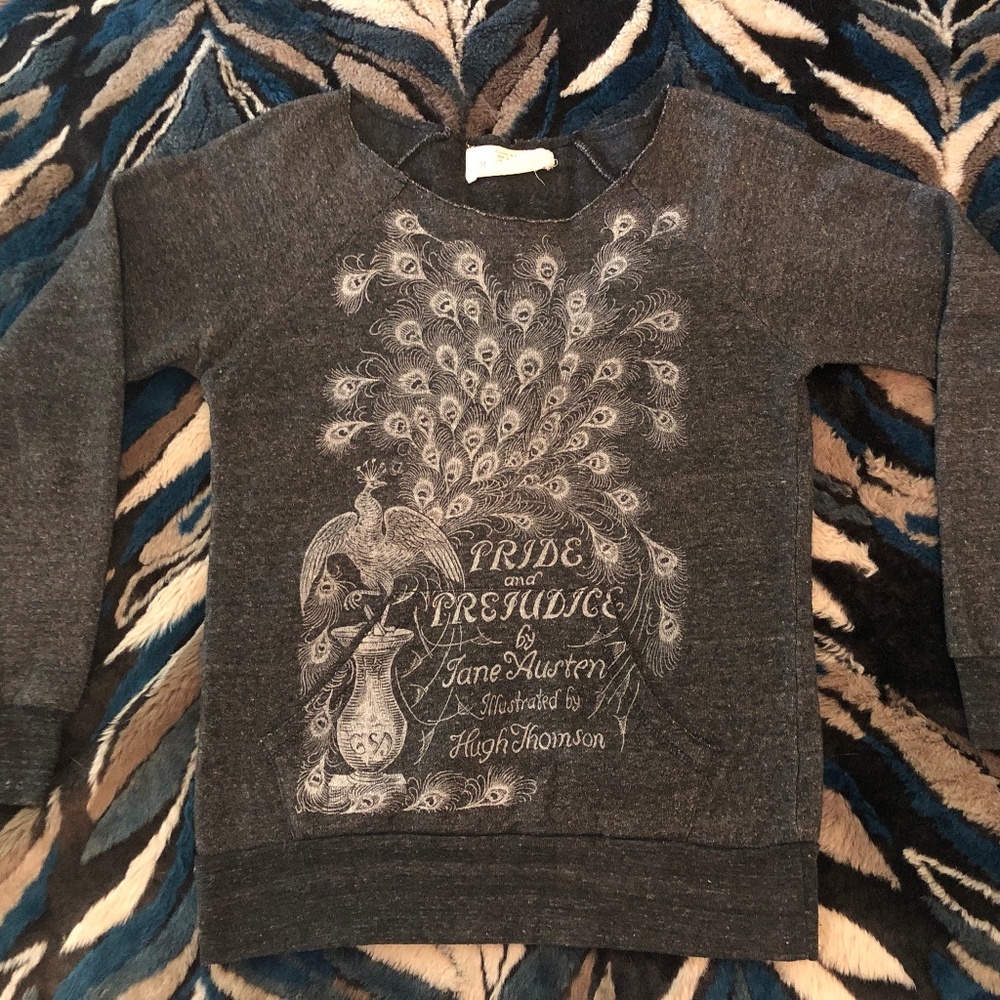 OUT OF PRINT Pride and Prejudice sweatshirt